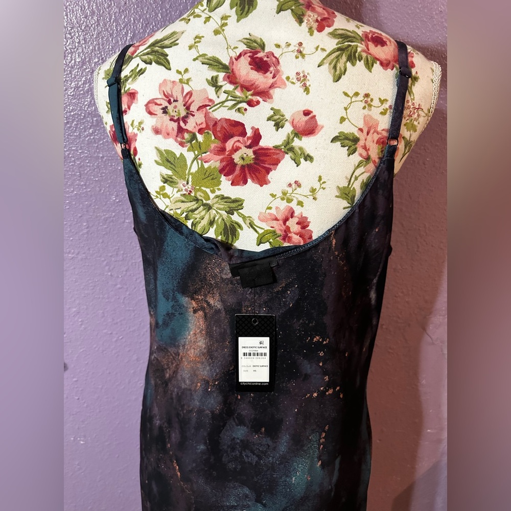 Multicolor Sleeveless Dress